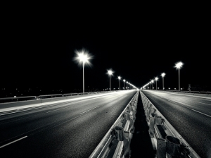long-road-black-background